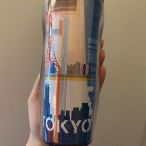 This 2012 Starbucks Tokyo Japan Global Travel Tumbler is a 12 oz. coffee mug